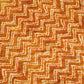 Brown Chevron Print Cotton Mulmul Fabric GT-25443