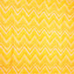 Peach & Multicolor Chevron Print Cotton Mulmul Fabric GT-25444