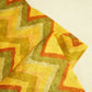 Green & Multicolor Chevron Print Cotton Mulmul Fabric GT-25449