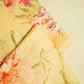 Peach Floral Print Cotton Mulmul Fabric GT-25460