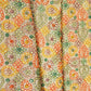 Peach Pink Thread Sequins Embroidery Organza Fabric WI-25474
