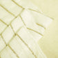 White & Golden Sequins Georgette Fabric WI-25475