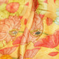 Yellow Multicolor Floral Cutdana Mirror Embroidery Satin Chiffon Fabric GT-25477