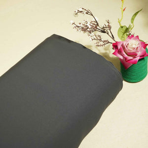 Grey Solid Japanese Suiting Fabric 42811 BE-25485
