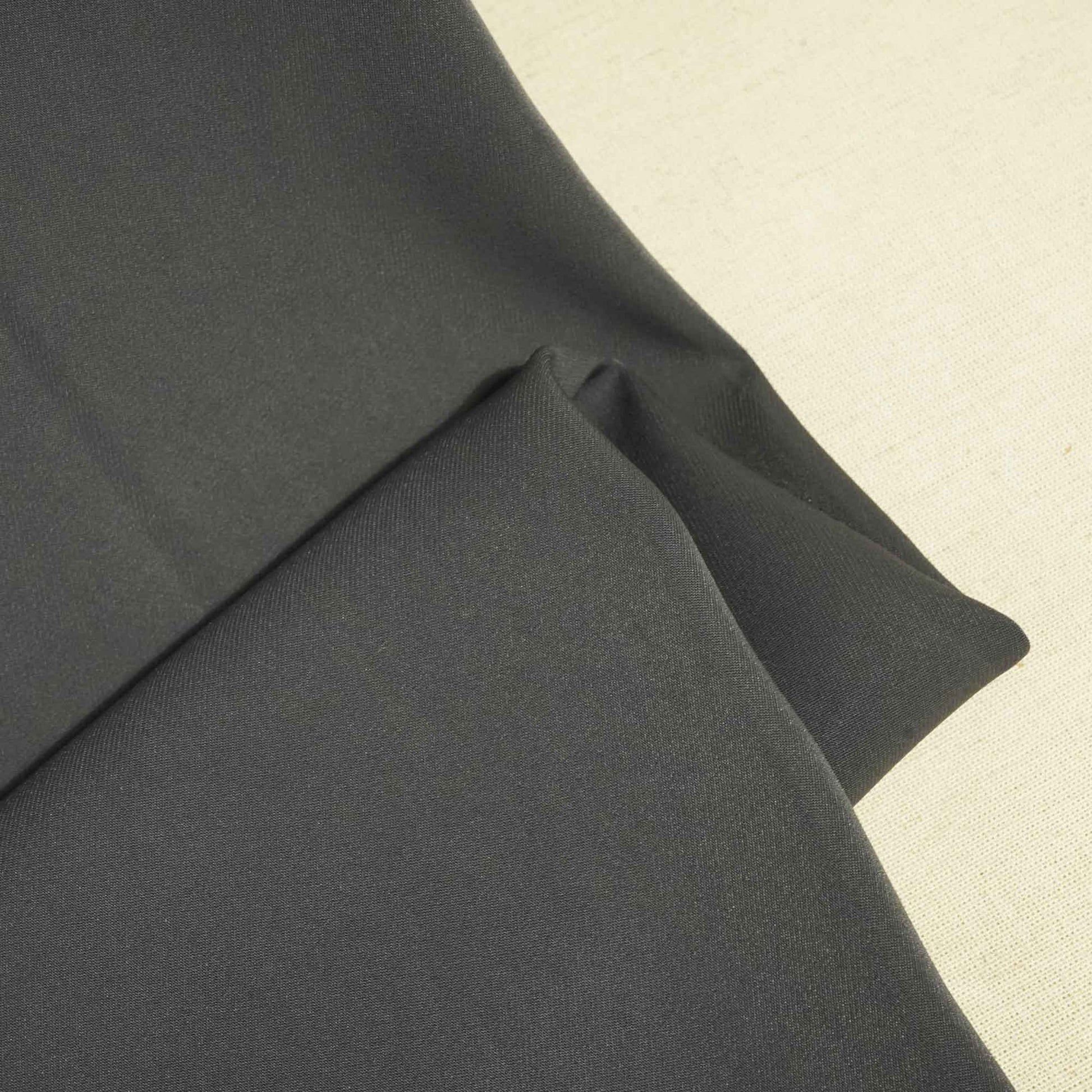 Grey Solid Japanese Suiting Fabric 42811 BE-25485