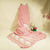 Pink Cutdana & Sequins Embroidery Organza Fabric GT-25489