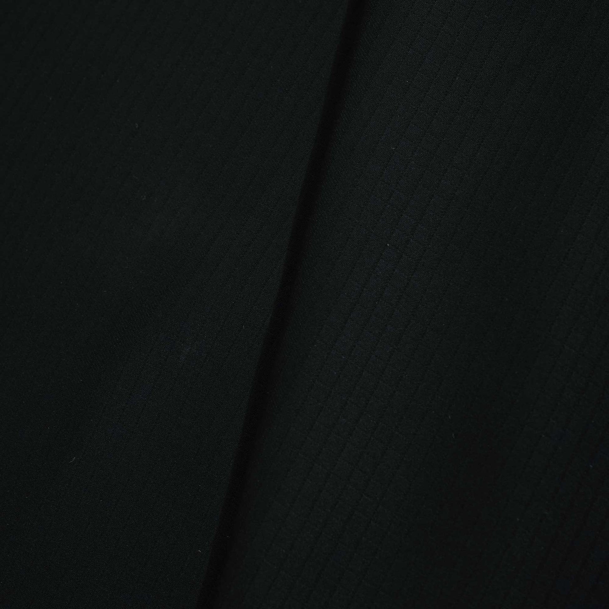 Black Geometrical Solid Print Suiting Fabric SE-25495
