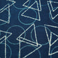 Blue Handblock Print Cotton Fabric CG-25499