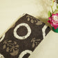 Brown Handblock Print Cotton Fabric CG-25500