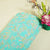 Blue Thread Sequins Embroidery Organza Fabric GT-25509