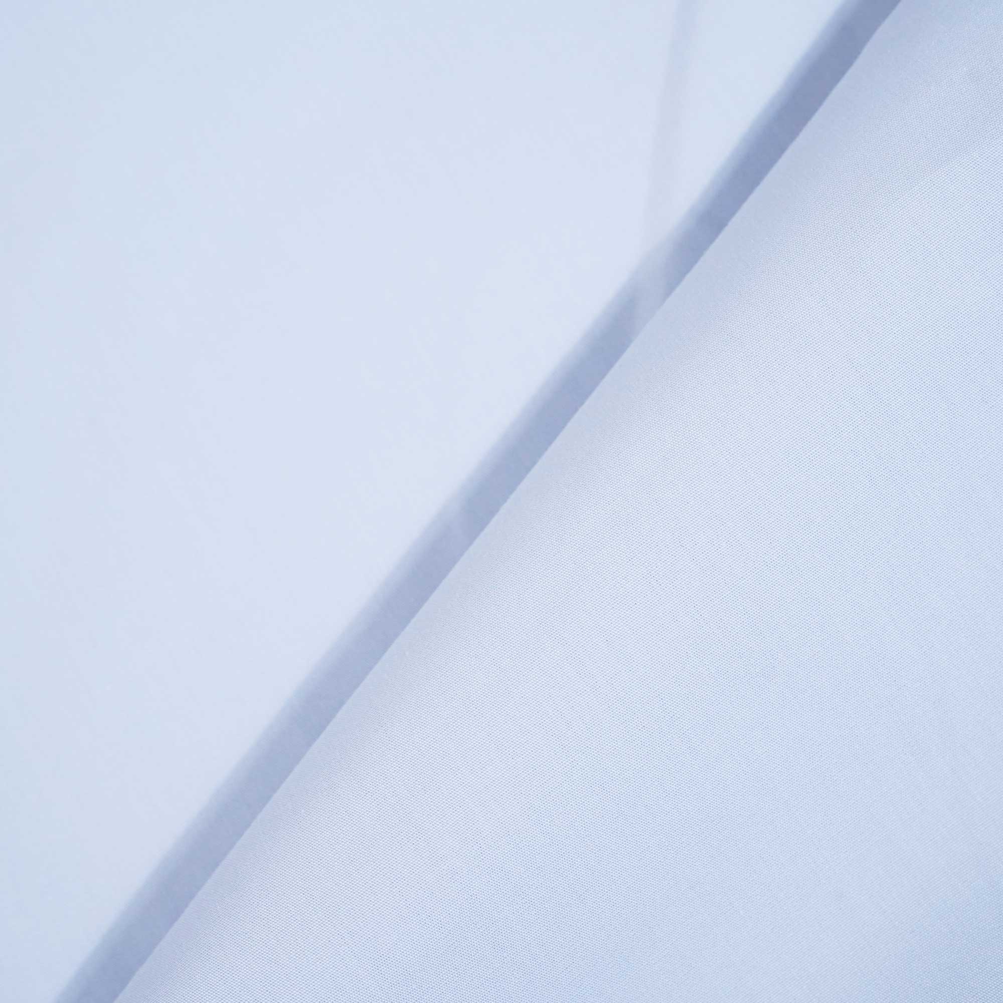 Ice Blue Solid Poplin Fabric SI-25511