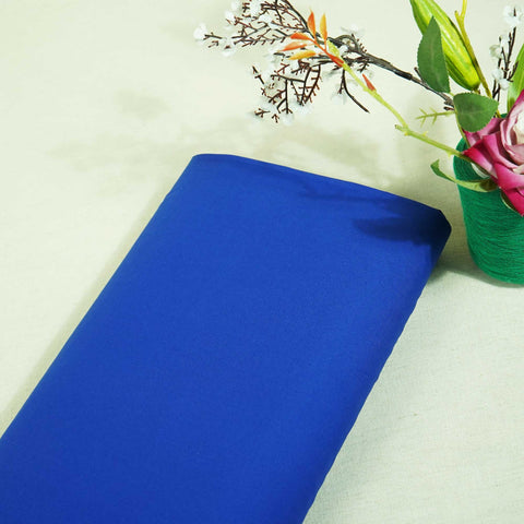 Royal Blue Solid Poplin Fabric SI-25512