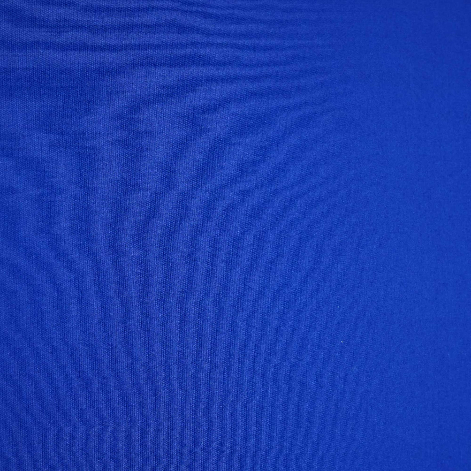 Royal Blue Solid Poplin Fabric SI-25512