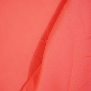 Coral Pink Solid Poplin Fabric SI-25514