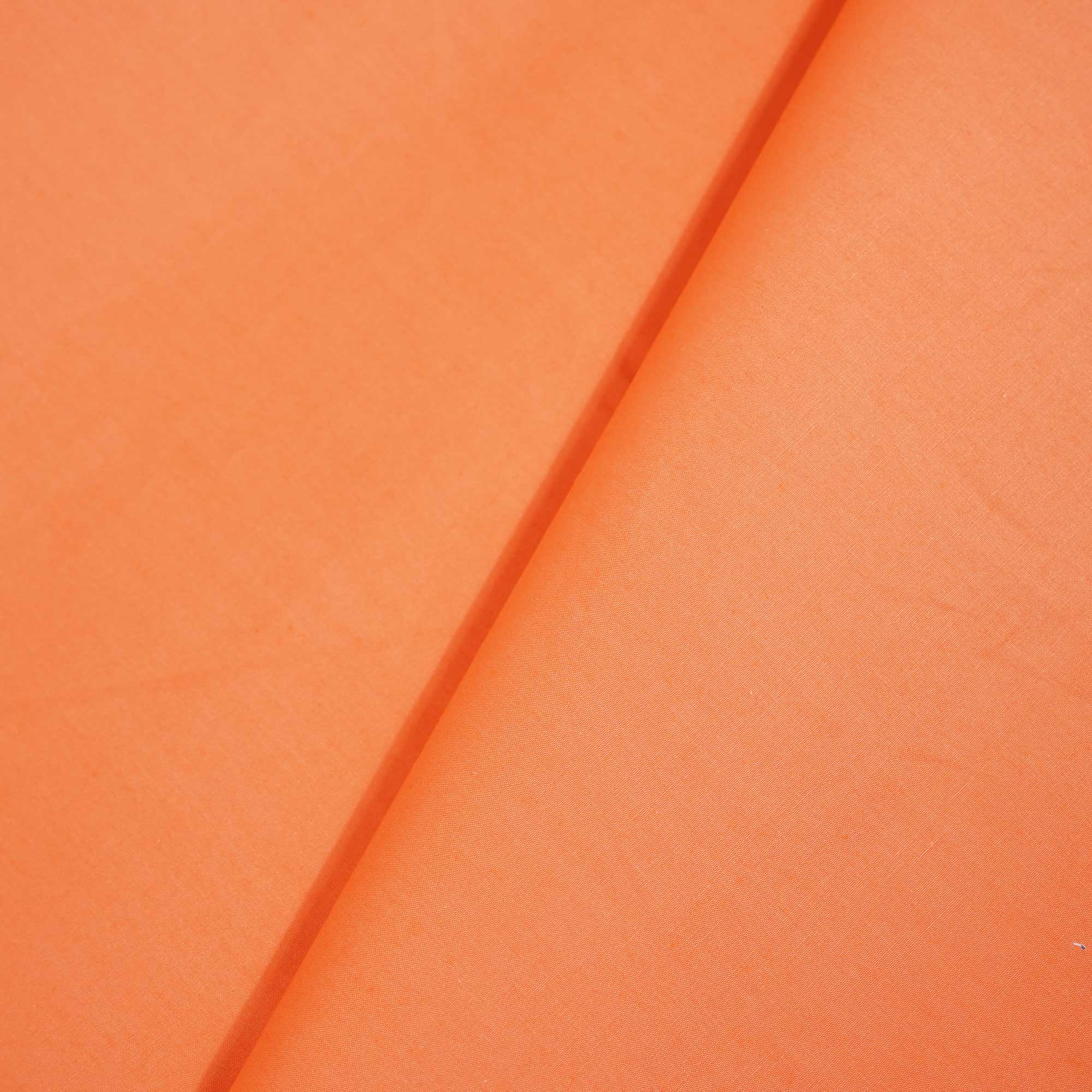 Peach & Orange Solid Poplin Fabric SI-25515