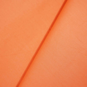 Peach & Orange Solid Poplin Fabric SI-25515