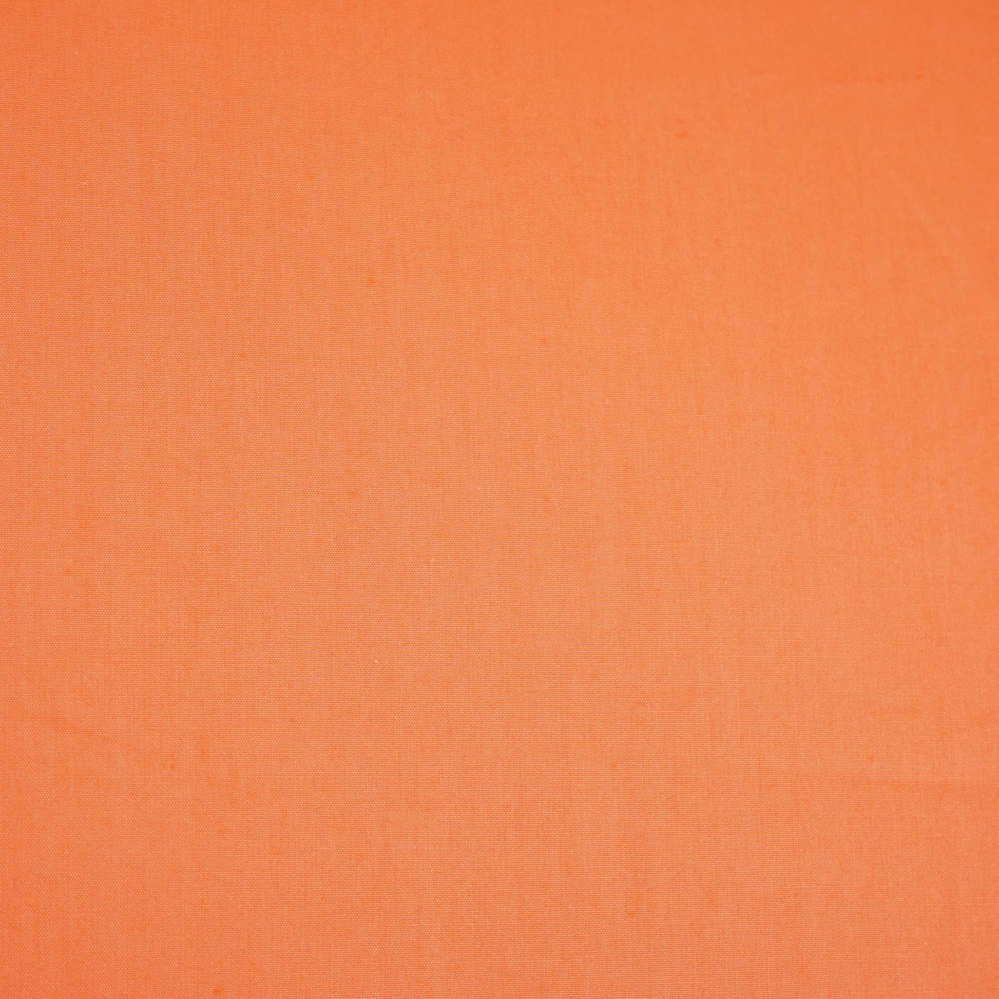 Peach & Orange Solid Poplin Fabric SI-25515