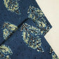 Indigo Ajrakh Print Cotton Schiffli Fabric CG-25531