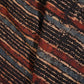 Black Stripes Ajrakh Print Cotton Schiffli Fabric CG-25536