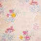 Peach Pink Floral Cutdana Embroidery Cotton Linen Fabric GT-25546