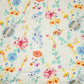 Sky Blue Cutdana Embroidery Cotton Linen Fabric GT-25552