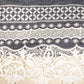 Grey Schiffli On Border Cotton Denim Fabric AF-25859
