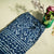 Indigo Handblock Hakoba Border Cotton Fabric CG-25869