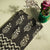 Brown Handblock Hakoba Border Cotton Fabric CG-25872