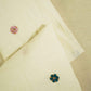 White Cutdana and Thread Embroidery Dyeable Cotton Fabric MTF-25877