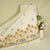 White Cutdana and Thread Embroidery Dyeable Cotton Fabric MTF-25879