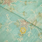 Hakoba Thread Emberoidery Mulmul Chanderi Fabric TA-25890