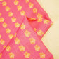 Pink Floral Print Linen Fabric MTF-25892