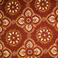 Brown Floral Print Modal Satin Fabric MTF-26492