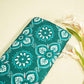 Green Floral Print Modal Satin Fabric MTF-26494
