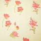 Cream Floral Print Cotton Fabric MTF-26498