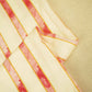 Cream Stripes Print Cotton Fabric MTF-26499