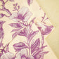 Peach & Purple Floral Print Cotton Fabric MTF-26502
