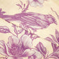 Peach & Purple Floral Print Cotton Fabric MTF-26502