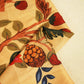 Dark Cream Floral Print Muslin Fabric MTF-26507