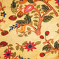 Dark Cream Floral Print Muslin Fabric MTF-26507