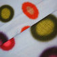 Powder Blue Multicolor Polka Dot Print Muslin Fabric MTF-26515