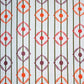 Powder Blue Multicolor Stripes Print Muslin Fabric MTF-26516