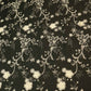 Black Floral Hakoba Embroidery Cotton Fabric CF-26522