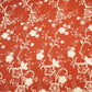 Maroon Floral Hakoba Embroidery Cotton Fabric CF-26526