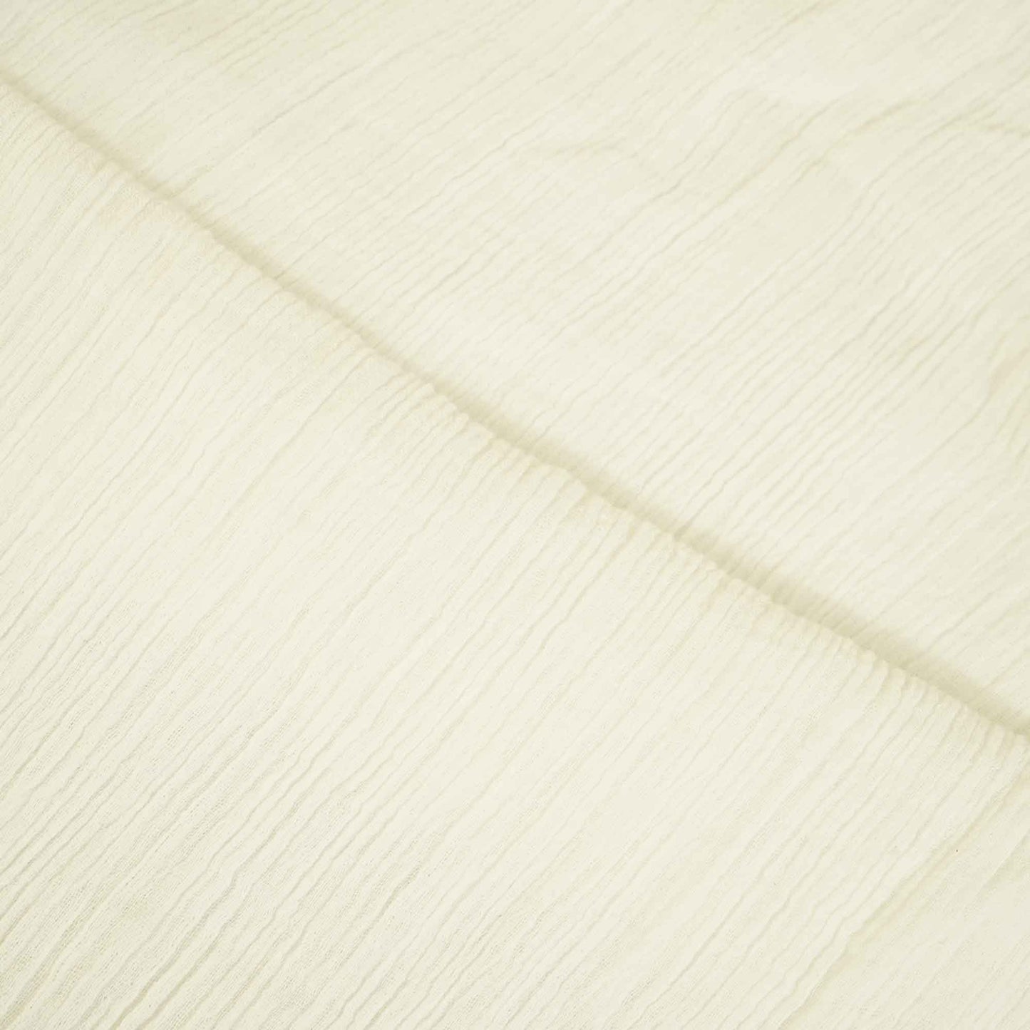 White Solid Double Cotton Fabric SKE-26530