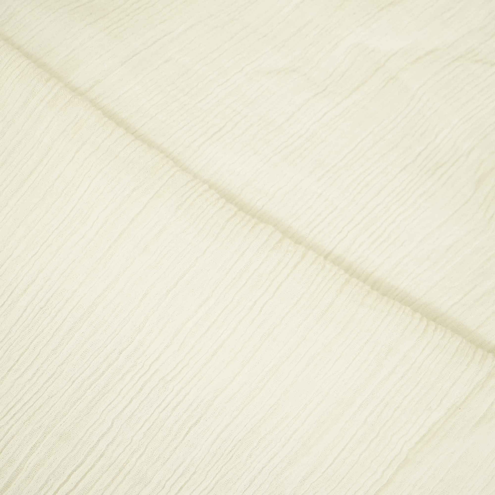 White Solid Double Cotton Fabric SKE-26530