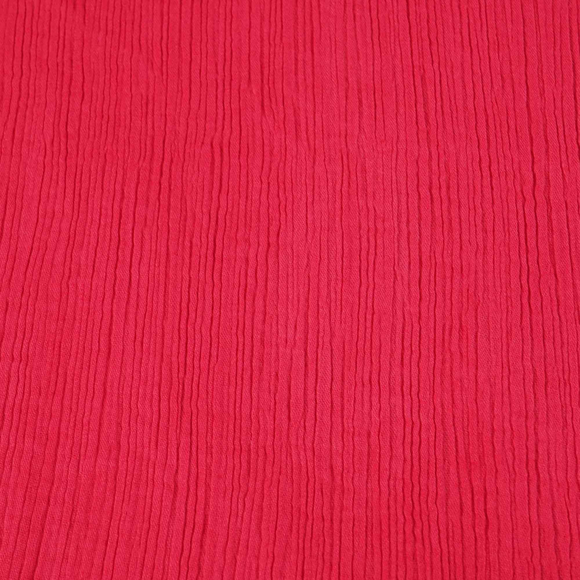 Magenta Solid Double Cotton Fabric SKE-26531