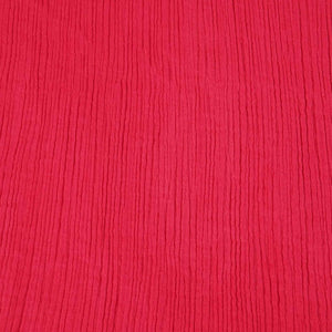 Magenta Solid Double Cotton Fabric SKE-26531