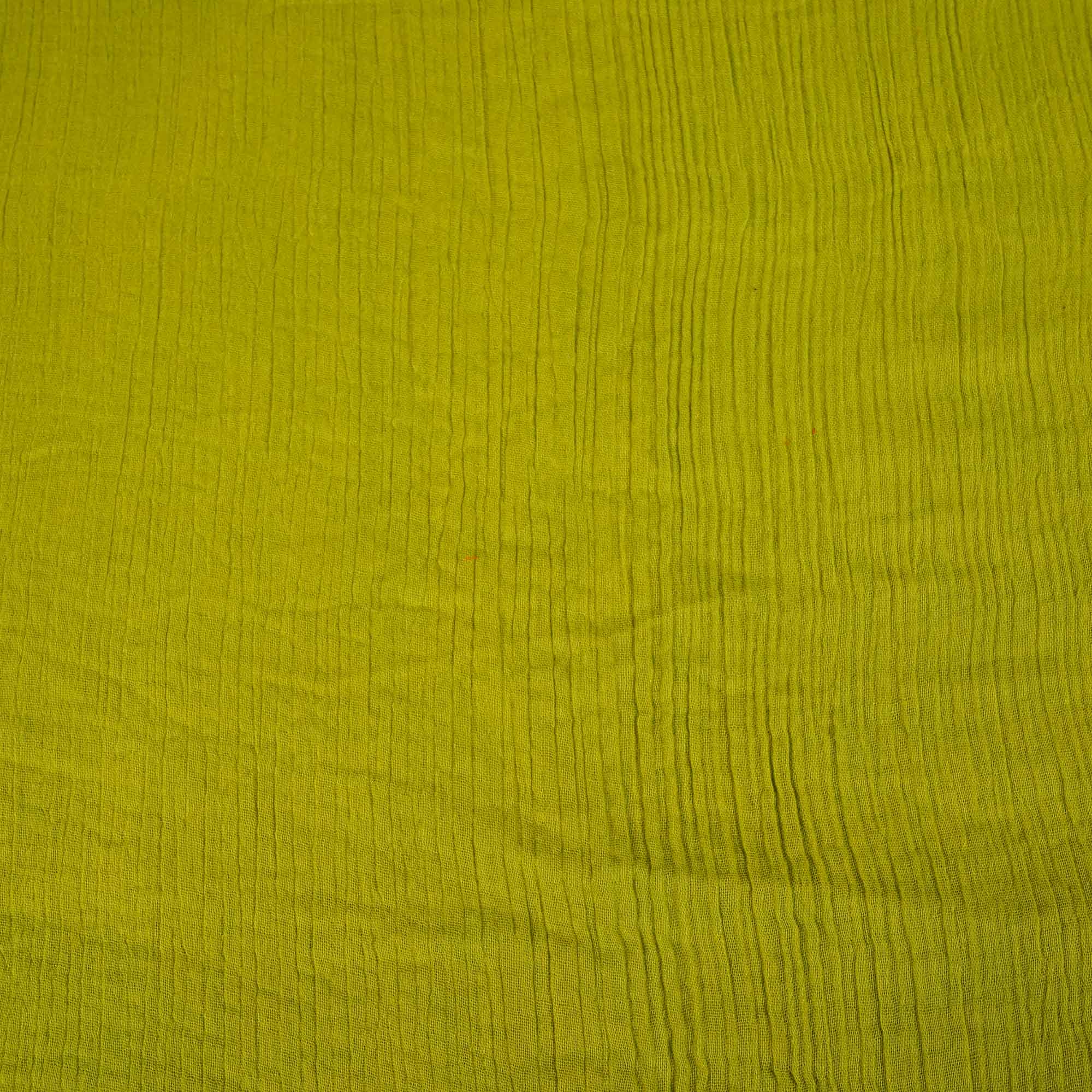 Olive Green Solid Double Cotton Fabric SKE-26532