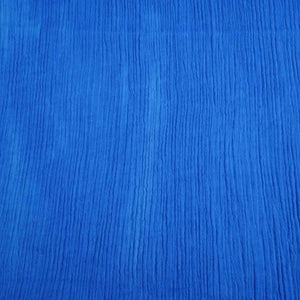 Royal Blue Solid Double Cotton Fabric SKE-26536
